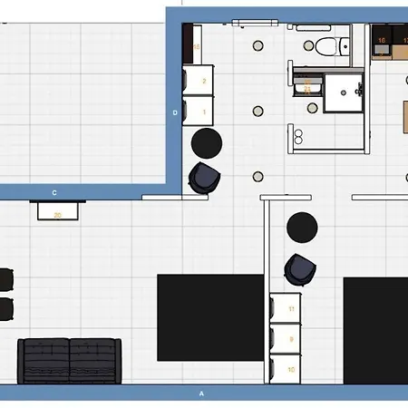 Jana's Wow Apt, 2br, Metro Next Door, Near The Airport Appartement Prague